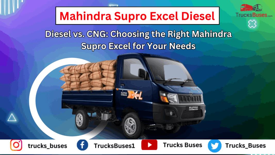Mahindra Supro Excle Diesel